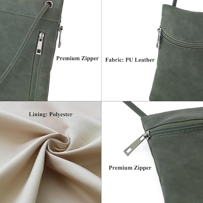 Small Crossbody Women Cell Phone Purse Wallet Bag With Shoulder Strap