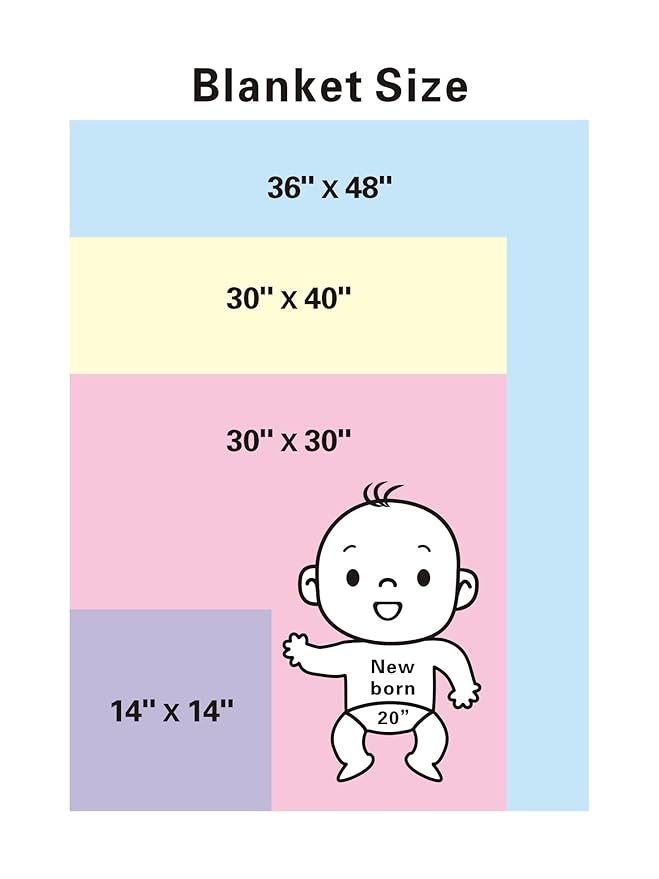 American Baby Company 100% Cotton Thermal Waffle Toddler Cot Blanket (36" x 48"), Soft, Breathable & Stretchy, White, for Boys and Girls, Versatile for Nap Time, Preschool and Travel