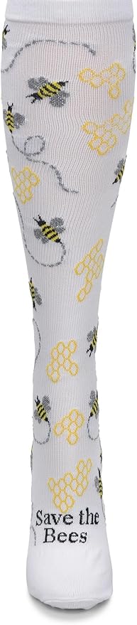 Nurse Mates Women's Calf Socks | 12-14 mmHg Compression | Superior Support & Comfort | 1 Pair