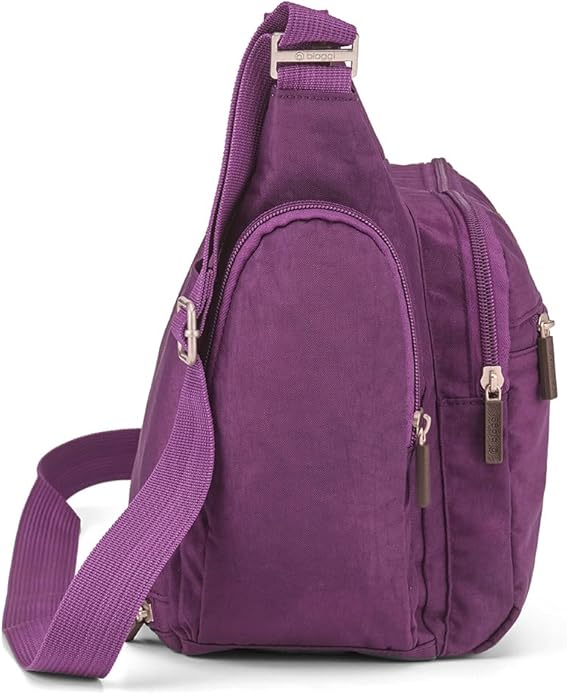 biaggi Flexmates Convertible Anti-Theft Crossbody Bag for Women | Lightweight On-The-Go Travel Organizer, RFID Blocking