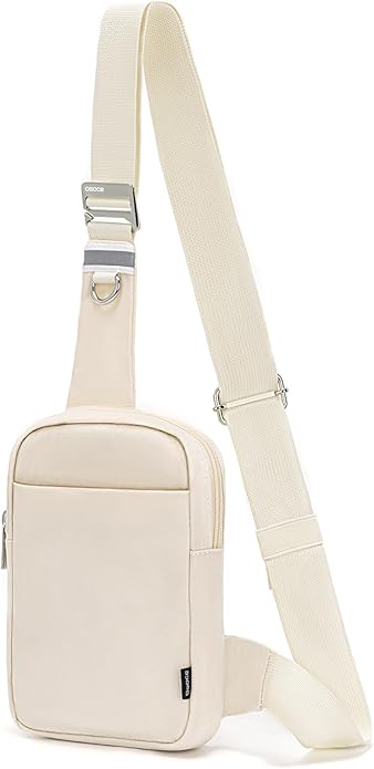 Small Sling Bag for Men and Women with RFID Pocket, Anti Theft Crossbody Chest Bag Casual Travel Bag for Hiking
