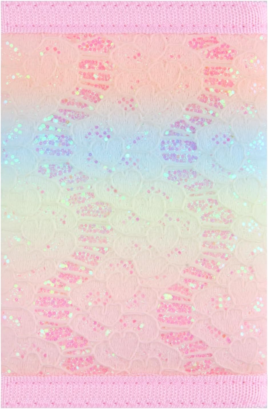 NEICY RFID Blocking Canvas Wallet for Men and Women - Camo Trifold Outdoor Sports Wallets with Magic Sticker for Teen Kids (Rainbow4)