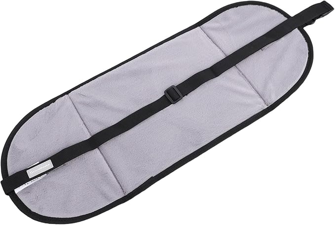 Airplane Foot Hammock, Adjustable Comfort Travel Foot Rest for Long Flights Desk Relaxation Nylon Strap for Travelers Office Workers and Commuters