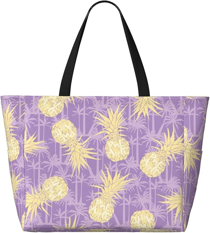 Beach Tote Bag for Women Beach Bag Waterproof and Sandproof Tote Bag with Wet Bag Large Travel Bag for Weekend Travel
