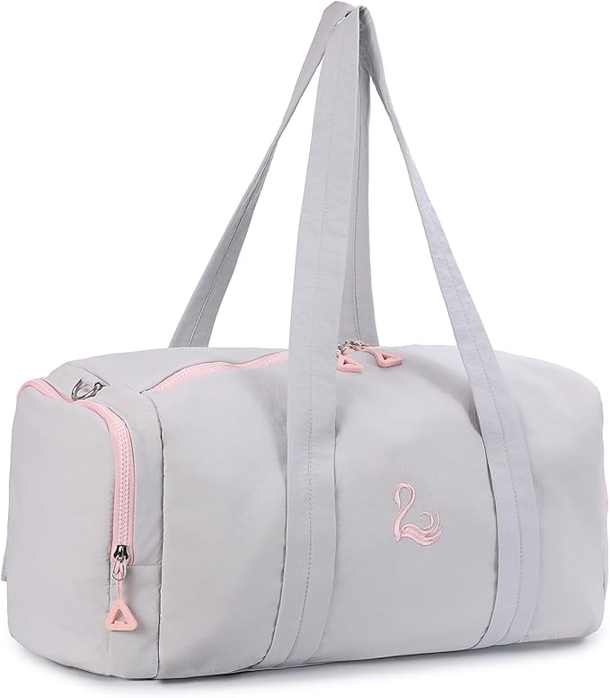 Gym Bag for Women with Shoe & Wet Compartment - Duffle Bag for Travel, Sports, Yoga, Fitness & Workout