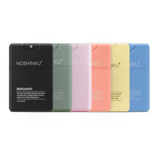 Noshinku Refillable Natural Hand Sanitizer Pocket Sprayer Discovery (6-Pack)