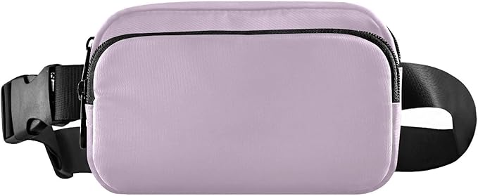 Fanny Pack for Women Men Water Resistant Fashion Waist Packs with Adjustable Strap Belt Bag for Travel Workout Jogging Hiking Thistle