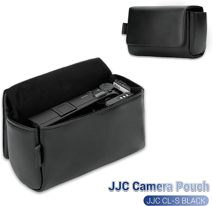 KIWIFOTOS Digital Travel Camera Case Compatible with LUMIX ZS99 Ricoh GR III GR IV PowerShot SX740 HS G7XM3 SONY RX100 VI RX100 Compact Camera Carrying Pouch Bag