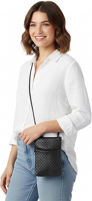 Small Crossbody Women Cell Phone Purse Wallet Bag With Shoulder Strap