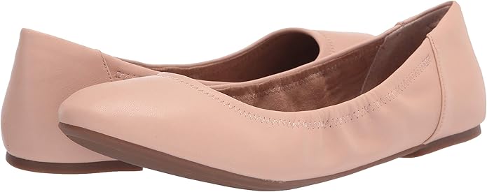 Amazon Essentials Women's Belice Comfortable Slip-On Ballet Flats Shoes