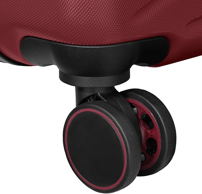 Everest Expandable Hardsided Spinner (Wine, 24-Inch Checked Medium)