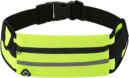 Anti-Theft Invisible Waist Bag, Anti-Theft Money Belt Multifunctional Outdoor Sports Waist Bag for Sports, Travel & Daily Use (Green)