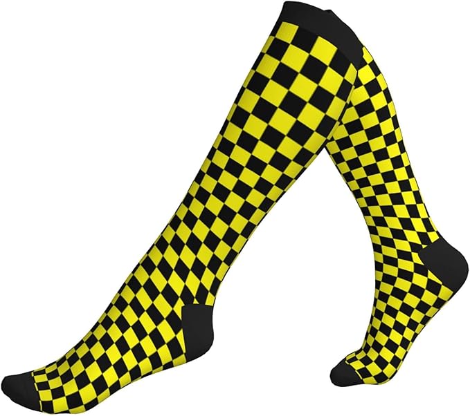 Compression Socks Knee High Circulation Support Socks For Women Men Athletic Running Work Hiking Cycling Travel