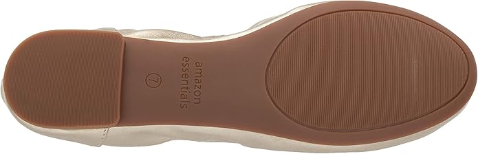 Amazon Essentials Women's Belice Comfortable Slip-On Ballet Flats Shoes