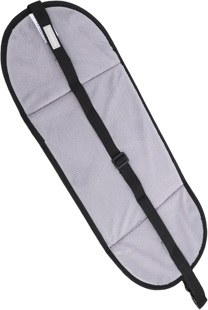 Airplane Foot Hammock, Adjustable Comfort Travel Foot Rest for Long Flights Desk Relaxation Nylon Strap for Travelers Office Workers and Commuters