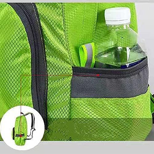Lightweight foldable backpack outdoor mountaineering bag travel backpack orange