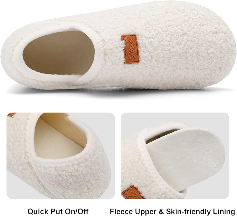 BARERUN Slippers Bulk for Women Men with Rubber Sole Soft-Lightweight House Slipper Socks Wide Barefoot Slippers Around House Shoes Non Slip Indoor/Outdoor