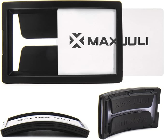 MAXJULI Ski Goggles Pass Holder 3013