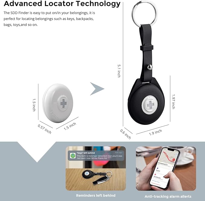 Swissdigital Design Adult Laptop Backpack, College Laptops Backpack with USB Charging Port for Men and Women Fits 16 Inch Notebook with Finder Keychain, Bluetooth Tracker, Item Locator for Keys