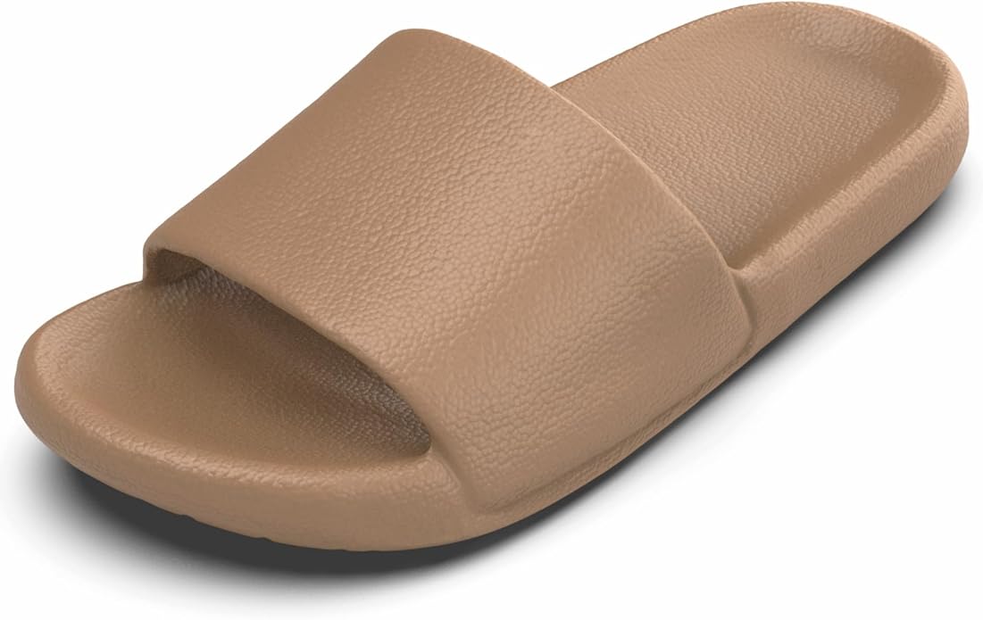 Shower Shoes for Women & Men - Non-Slip House Slippers - Cloud Comfort Slides - Quick-Dry, Arch Support - Perfect for Bathroom, Beach, Pool, Travel