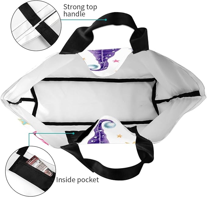Tote Bag for Women Large Beach Bag Reusable Grocery Bags Handbag for Travel Shopping