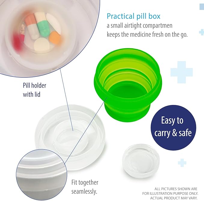 Deke Home - 2 Pack Silicone Collapsible Travel Cups with Lids – Portable, Food Grade Camping Mugs for Outdoor, Hiking, Camping, Backpacking, and Travel