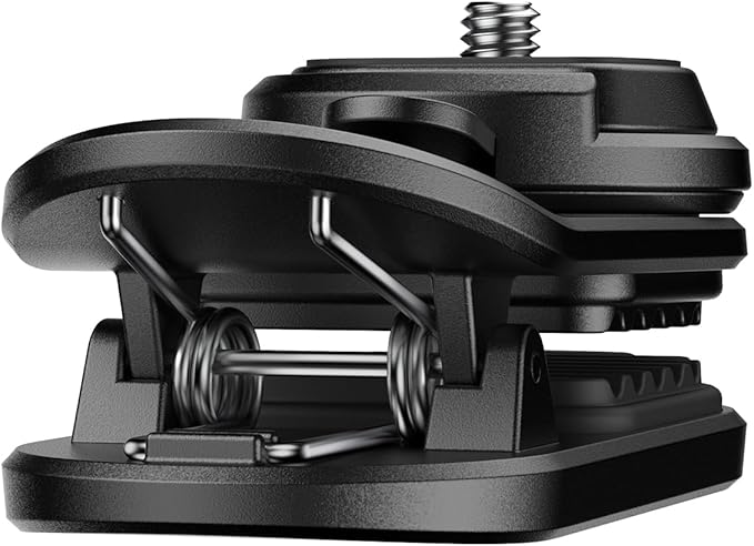 ULANZI CK02 Cka Quick Release Camera Backpack Mount Clip, Magnetic Mount Stand with Standard 1/4" Thread for GoPro Hero, Insta360, DJI Osmo, Action Cameras, Smartphones