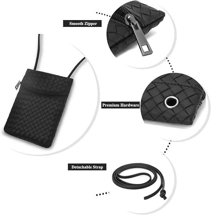 Small Crossbody Women Cell Phone Purse Wallet Bag With Shoulder Strap