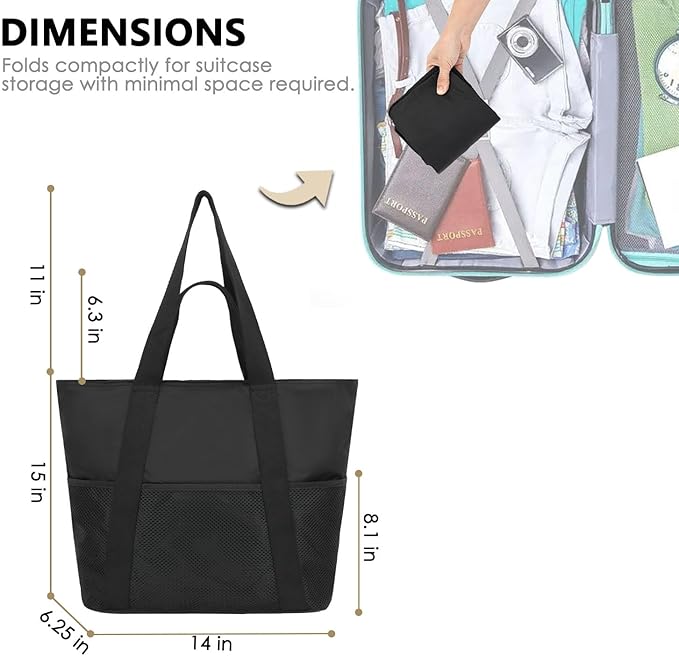 Mesh Beach Bag for Women, Casual Hobo Bags Large Beach Tote for Pool Travel Cruise Vacation Essentials