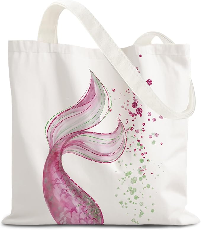 FBB Ocaen Beachy Ocean Sea Fish Reusable Grocery Shopping Bag