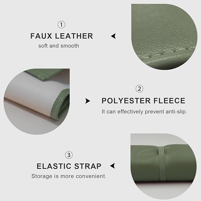 2 Pack Diaper Changing Mat for Baby, Portable Baby Changing Pad for Travel or Home, Wipeable Mat Fits Perfectly in Diaper Bag (67-14)