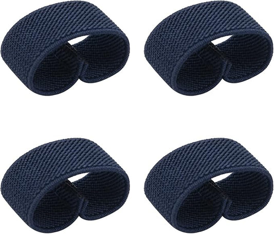 TACNEX Elastic Belt Keepers Strap Organizers Belt Loop Stays Backpack Straps Holder Retainer Band for 1.5" Wide Belts/Straps