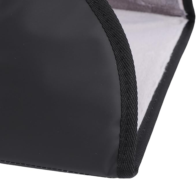 Keenso Airplane Foot Hammock, Nylon Adjustable Strap, Portable Desk Foot Rest, Relax Your Feet During Travel or Work (Black)