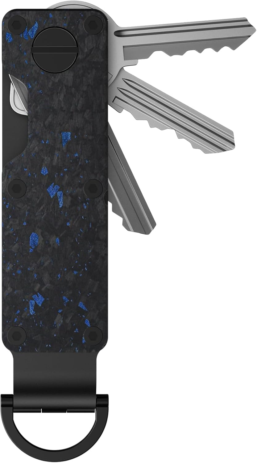 Key Organizer Minimalist Innovative Keyholder Compact Keys Organizer Smart KeyChain Secures 2-6 Keys