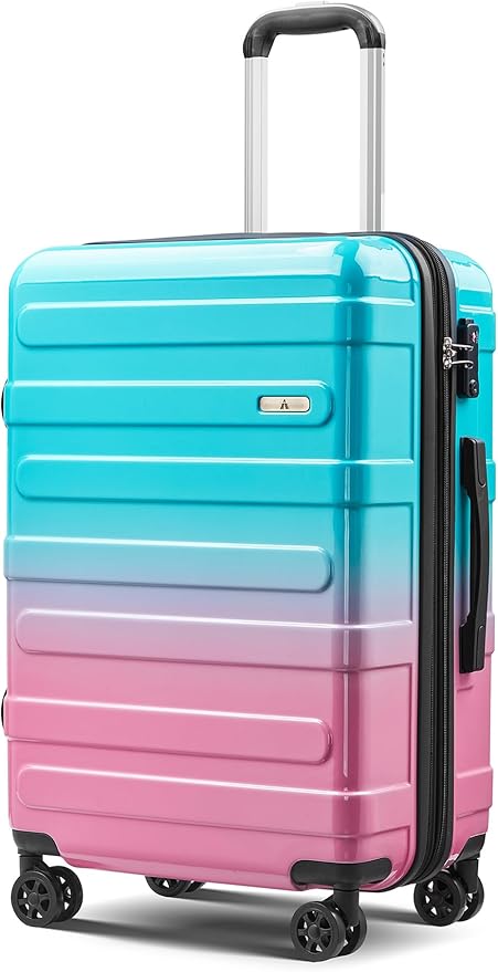 Tolino Carry on Luggage 22x14x9 Airline Approved-20 Inch Hardside Suitcase with Wheels TSA Lock, PC+ABS Lightweight Carry on Suitcases for Women and Men