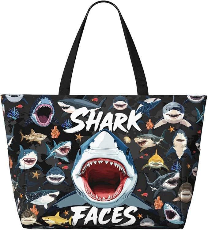 Large Beach Tote Bag Beach Bag Waterproof Sandproof Lightweight Women Tote
