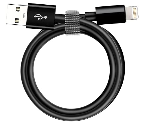6ft Car Carplay Cable for iPhone 14, USB A to Lightning Cable for iPhone 14, 14 pro max,13,Plus,SE 2nd/12/11/Xs/XR, iPad 4/5/ 6/7/8, Mini 2/3/4/5, Air 2/3 Charger Cord, Car Charging Cable (Black)