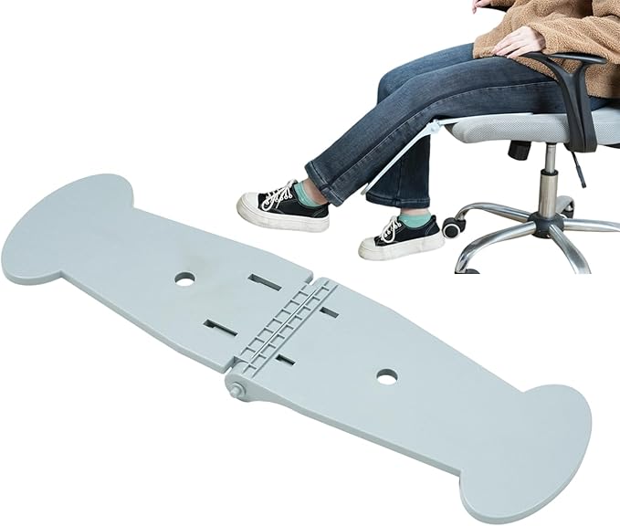 Leg Rest | Angle Adjustable Folding Support Desk Foot For Home Computer Room Travel Bedroom Outdoor Airplane Men Women Adults