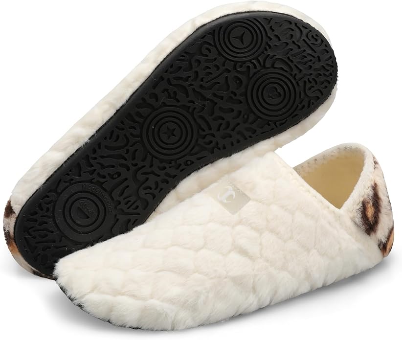 Scurtain Unisex Adults Rubber Sole Slippers