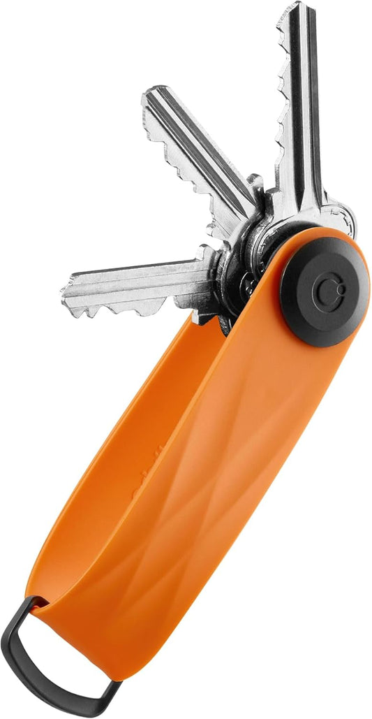 Orbitkey New Active Key Organizer Lite w/updated D-Ring | Weather Resistant, Stainless Steel Locking Mechanism