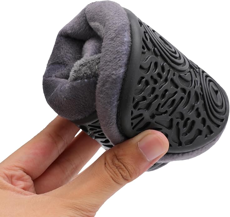 Scurtain Unisex Adults Rubber Sole Slippers