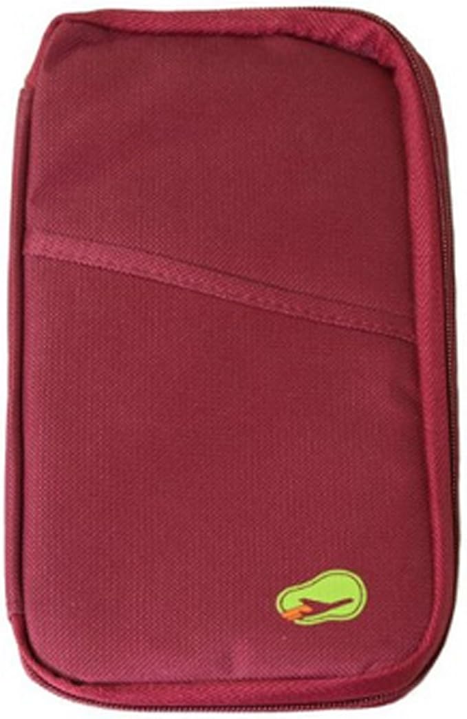 Wrapables® Passport and Travel Documents Holder, Red