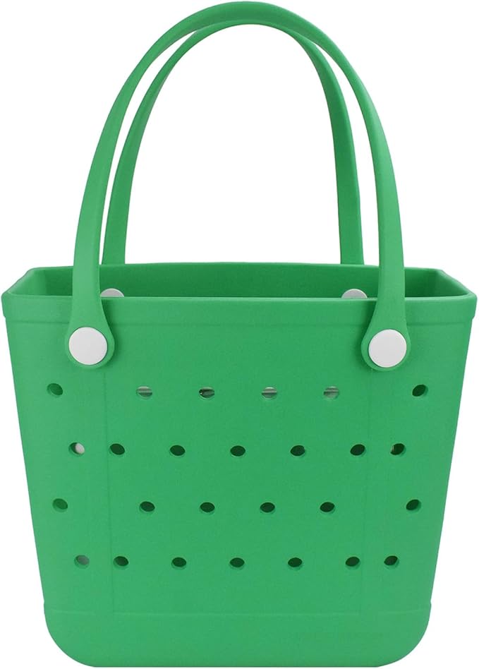 Lightweight Extra large Rubber Beach Bag Small mini Tote Bag for Gym Waterproof medium Open Handbag for Pool Sports