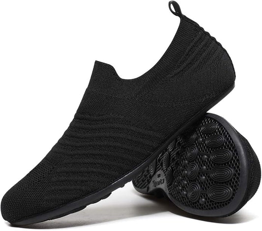 ditont Non-Slip Indoor House Slippers Lightweight Comfortable Grip House Home Shoes for Men Women