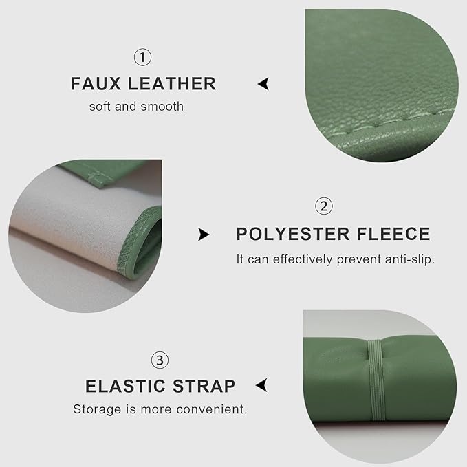 2 Pack Portable Diaper Changing Pad for Baby, Wipeable Baby Changing Mat for Travel or Home, Foldable Mat Fits Perfectly in Diaper Bag (67-13)