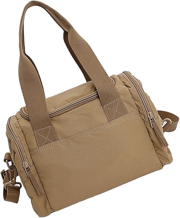 Stylish Convertible Shoulder Bag, Spacious Interior Wear for Daily Commute Outdoor Activities Ergonomic Gym Bag