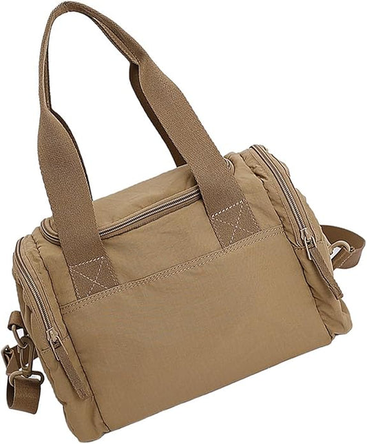 Stylish Convertible Shoulder Bag, Spacious Interior Wear for Daily Commute Outdoor Activities Ergonomic Gym Bag