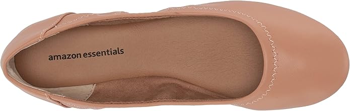 Amazon Essentials Women's Belice Comfortable Slip-On Ballet Flats Shoes