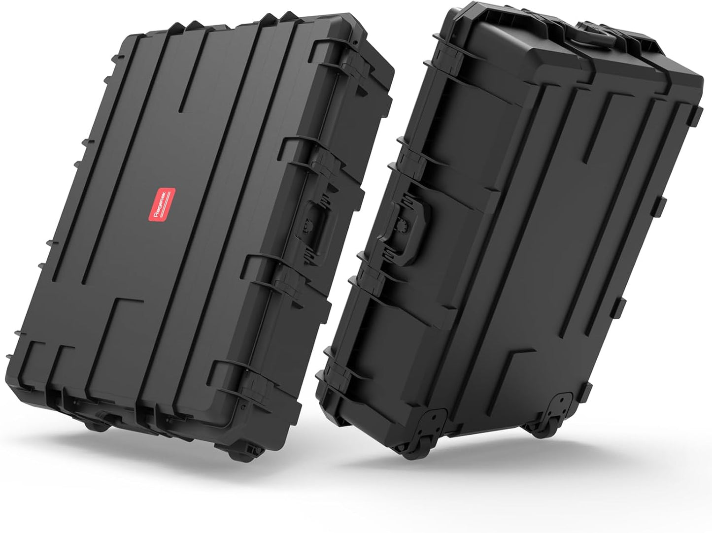 Waterproof Hard Case, 38.5x 29.5 x 11 Inch Rolling Hard Case, Equipment Roller with Wheels,Customizable Foam, for cameras, Camcorder,Drone,Gear, tool,IP67, Inner 32.88" x 23.90" x 8.66"
