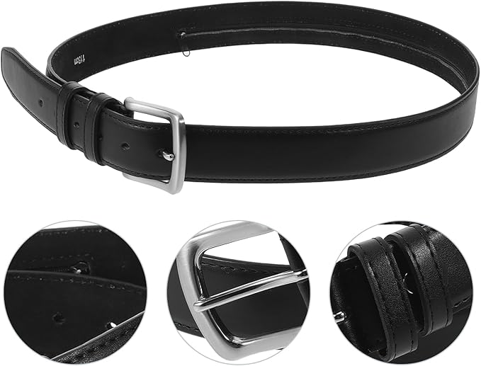 LOGOFUN 2pcs Travel Money Belt with Hidden Zipper Pocket Anti-theft Security Waist Wallet for Men Business Trip